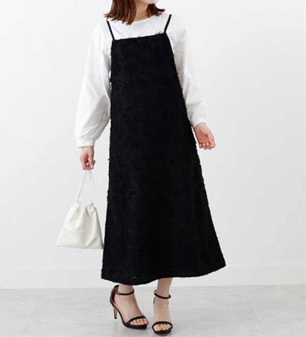 BELLUNA（ベルーナ）の「ジャカード素材ワンピースアンサンブル（その他ワンピース）」｜詳細画像