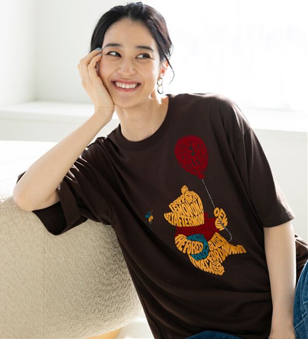 BELLUNA（ベルーナ）の「＜Ｄｉｓｎｅｙ＞綿混素材ゆるっとＴシャツ（カットソー）」｜詳細画像