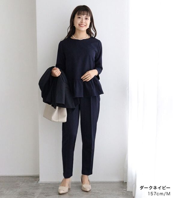 Pierrot（ピエロ）の「【選べる丈】大人のフリルセットアップ（セットアップ）」｜詳細画像