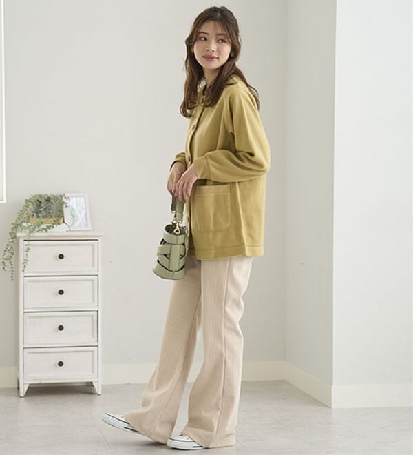 BELLUNA（ベルーナ）の「毎日着られる！快適フリースジャケット（セットアップ）」｜詳細画像