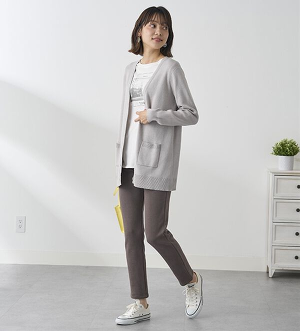 BELLUNA（ベルーナ）の「まるではく毛布！静電防止付裏ファーレギンス（スパッツ・レギンス）」｜詳細画像