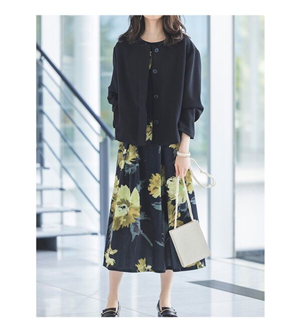 RANAN（ラナン）の「異素材使いブルゾン（ブルゾン）」｜詳細画像