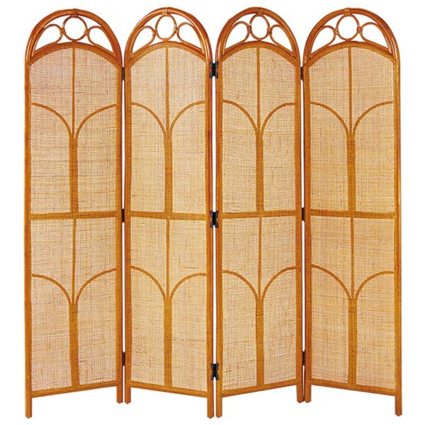 「籐間仕切りスクリーン（その他日用品）」｜詳細画像