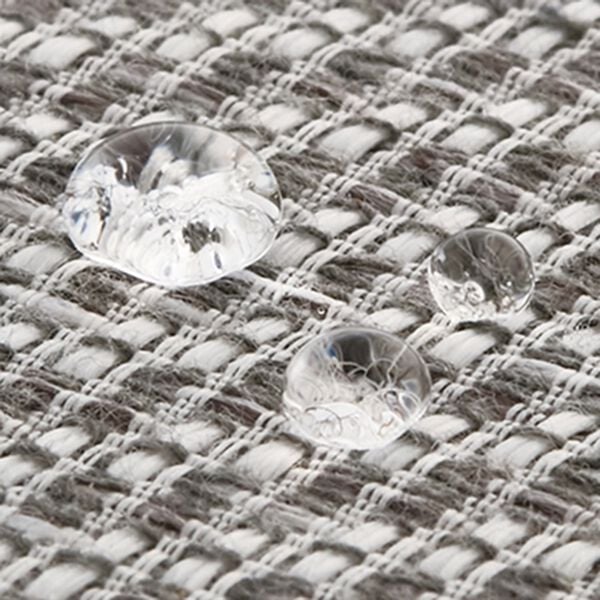 「洗えるウレタン入りヘリンボーンジャカード織ラグ（カーペット）」｜詳細画像