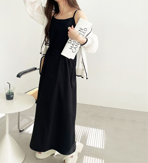 GeeRA（ジーラ）の「リネンライクロングキャミワンピース（その他ワンピース）」｜詳細画像