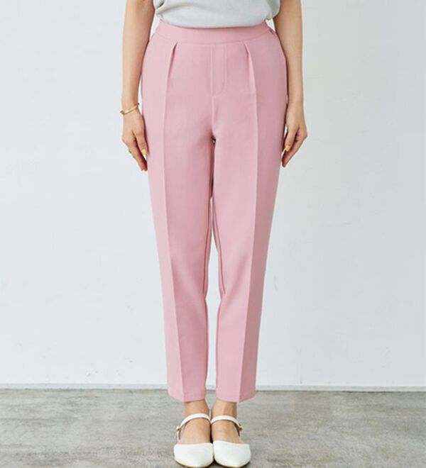 Pierrot（ピエロ）の「多機能ストレッチツイルテーパードパンツ（フルレングスパンツ）」｜詳細画像