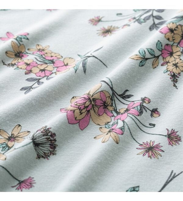 YU'NOW（ユナウ）の「レーヨンブレンドハラマキパジャマ２点セット（パジャマ・ルームウェア）」｜詳細画像