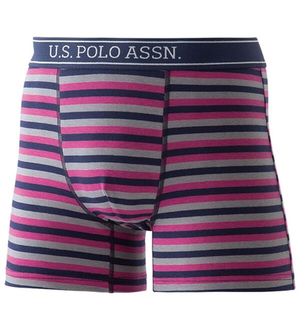 「【４枚組】＜ユーエス　ポロ　アッスン＞アイビースタイルボクサーパンツ（メンズボクサーパンツ）」｜詳細画像