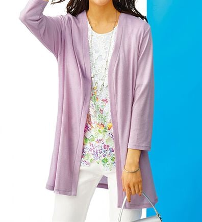 BELLUNA（ベルーナ）の「着映える花柄レースカーデアンサンブル（アンサンブル）」