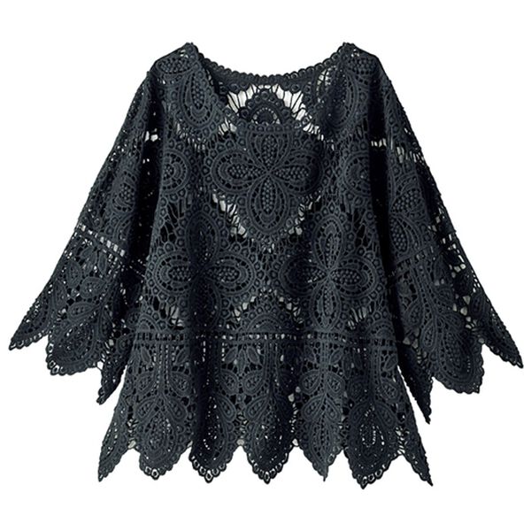 BELLUNA（ベルーナ）の「この夏欲しい！クロシェ風ブラウス（ブラウス）」｜詳細画像