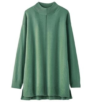 BELLUNA（ベルーナ）の「ふんわりカシミヤタッチニットプルオーバー（ニット・セーター）」｜ミント