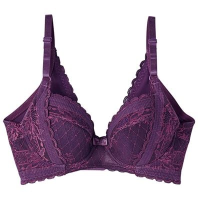 YU'NOW（ユナウ）の「スレンダーレーシーシリーズ　ブラ・ショーツ（別売）（ブラジャー）」