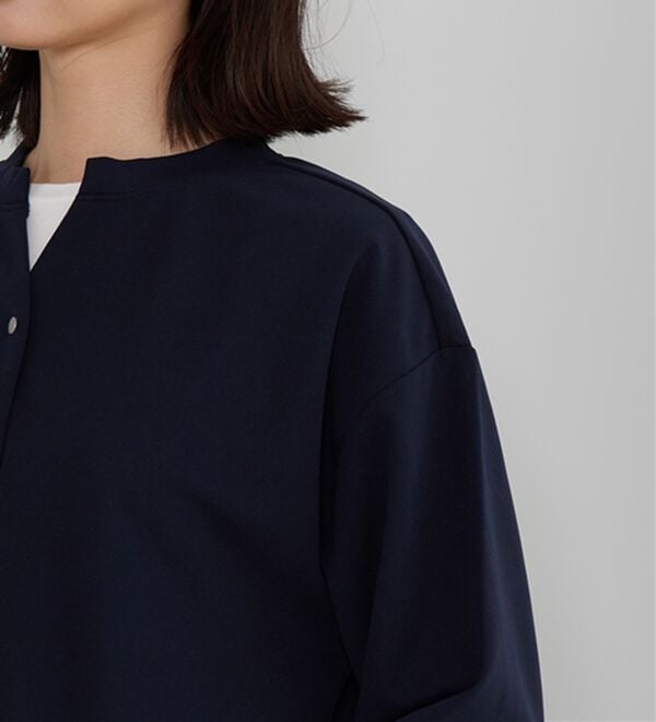 BELLUNA（ベルーナ）の「ジョーゼット素材スキッパーカーディガン（その他カーディガン）」｜詳細画像