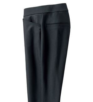 ルフラン（ルフラン）の「座・ビューティーパンツ（フルレングスパンツ）」｜黒