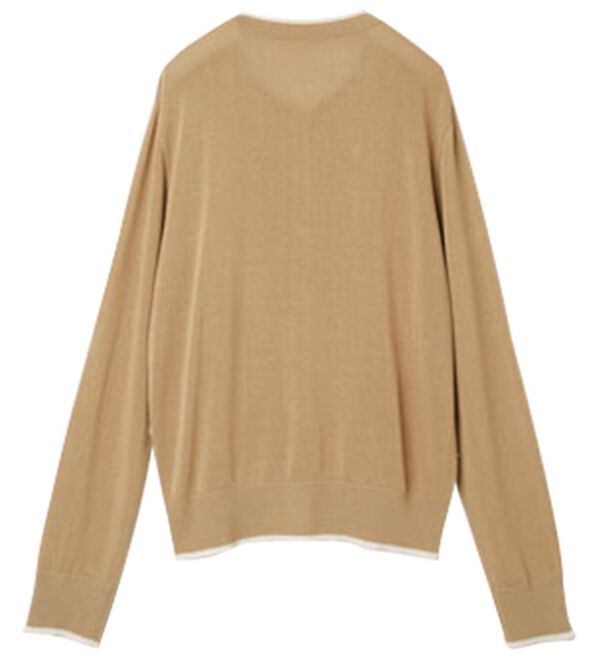 RANAN（ラナン）の「立体レース切替ニットカーディガン（ニットカーディガン）」｜詳細画像