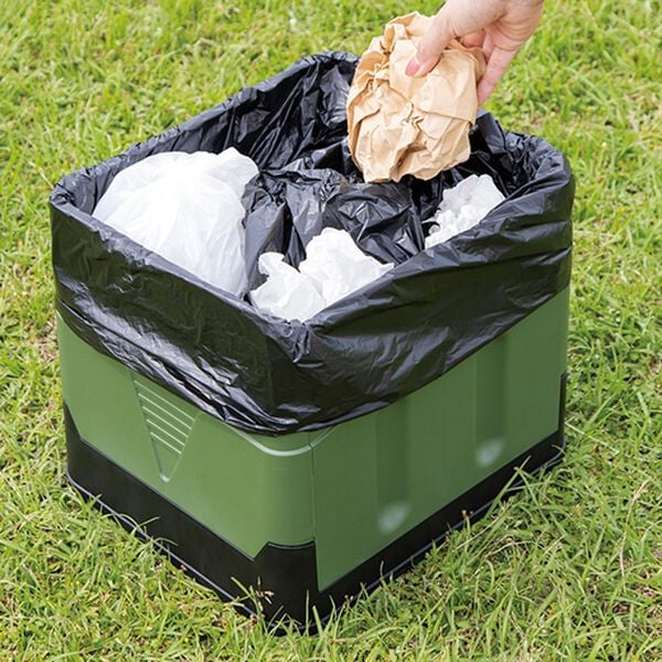 「１台５役！折りたたみ簡易トイレ（衛生用品・マスク）」｜詳細画像