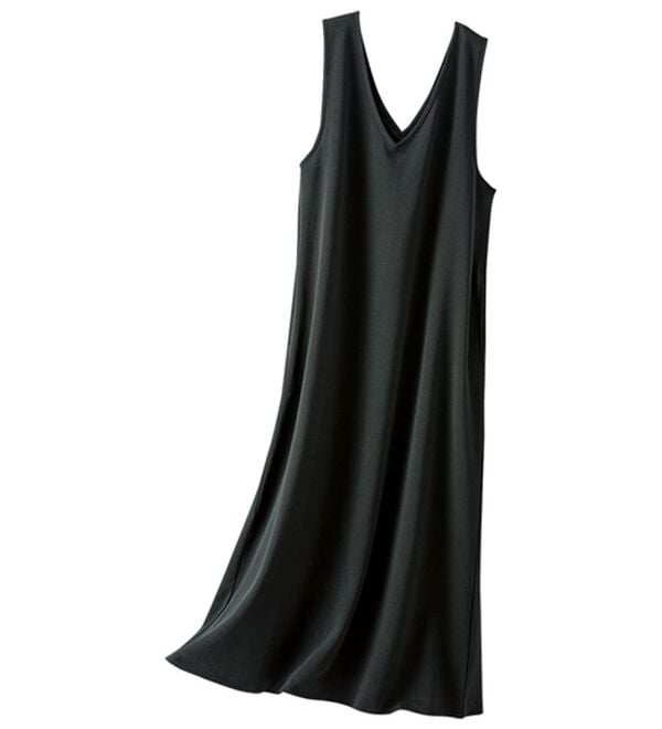 BELLUNA（ベルーナ）の「【２点セット】ロゴＴシャツ付ワンピースアンサンブル（アンサンブル）」｜詳細画像