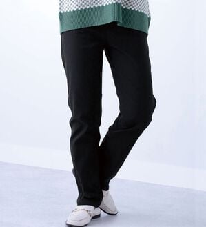 BELLUNA（ベルーナ）の「裏起毛ツイルゆったり快適パンツ（フルレングスパンツ）」｜詳細画像