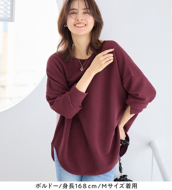 Viola e Viola（ヴィオラ エ ヴィオラ）の「ふくれジャカードドルマントップス（カットソー）」｜詳細画像