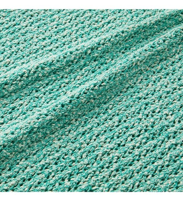 GeeRA（ジーラ）の「ミックスカラーメッシュニットトップス（ニット・セーター）」｜詳細画像