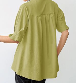 BELLUNA（ベルーナ）の「ひんやり！綿１００％キシリトール加工チュニック（チュニック）」｜詳細画像