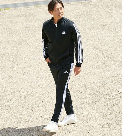 「＜アディダス＞トリコットトラックスーツ（メンズスポーツウェア（アウター））」