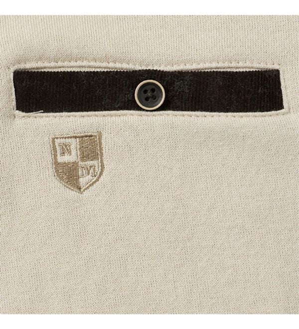 「＜ニコル　モリソン＞暖か衿デザイントレーナー（メンズトレーナー）」｜詳細画像