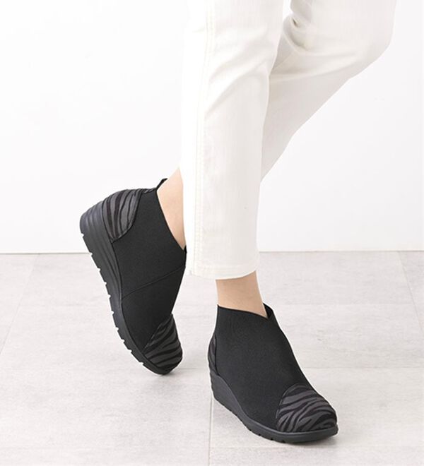 ルフラン（ルフラン）の「快適ストレッチ４Ｅアンクルシューズ（スニーカー）」｜詳細画像