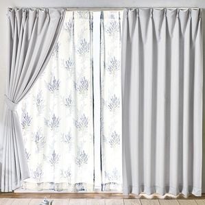 「簡単！素敵にコーディネートカーテンセット「プランタ」（ドレープカーテン）」｜詳細画像