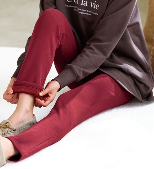 まるではく毛布！静電防止付裏ファーレギンス - ベルーナ【公式】 