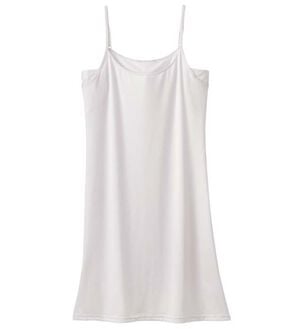 YU'NOW（ユナウ）の「【制菌】ひんやり冷感！汗取りパッド付クールスリップシリーズ（スリップ・ペチコート）」｜ライトグレー