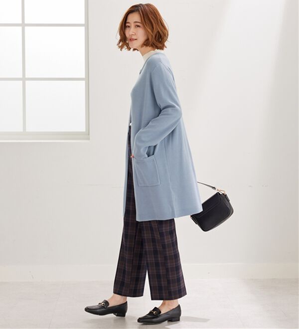 BELLUNA（ベルーナ）の「嬉しい機能付！ミラノリブカーディガン（ニットカーディガン）」｜詳細画像