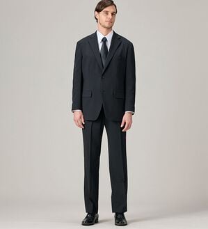 「【２点セット】＜コムルヴァン・オム＞風そよぐサマーフォーマルスーツ（ビジネススーツ）」｜詳細画像