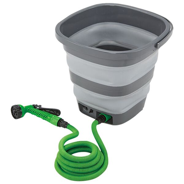 「どこでも使える！バケツ付きコードレス洗浄機（その他日用品・趣味雑貨）」｜詳細画像