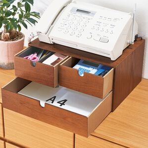 「Ａ４サイズが入る小物整理ミニチェスト（その他日用品）」｜詳細画像