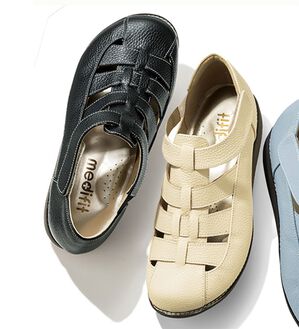 ルフラン（ルフラン）の「外反母趾対応　メディフィット５Ｅゆったりカジュアルサンダル（サンダル・ミュール）」｜詳細画像