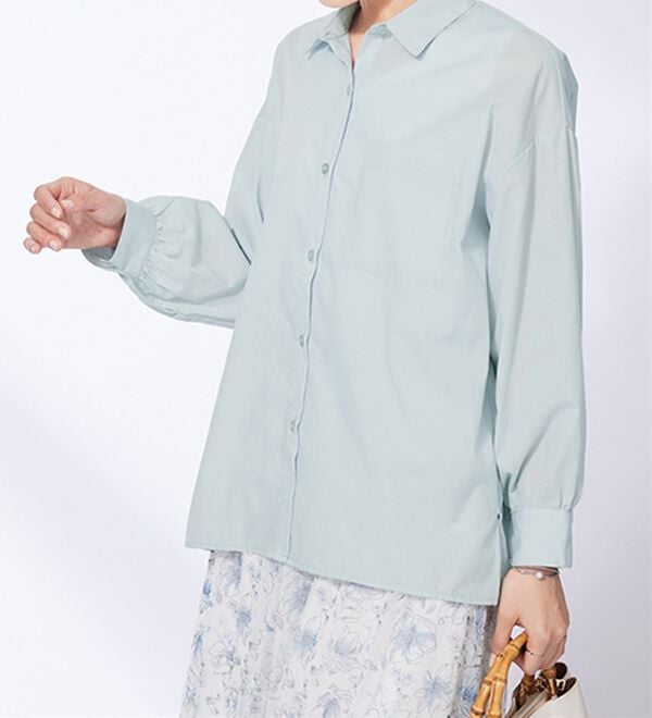 BELLUNA（ベルーナ）の「ベーシックデザインオーバーサイズシャツ（シャツ）」｜詳細画像