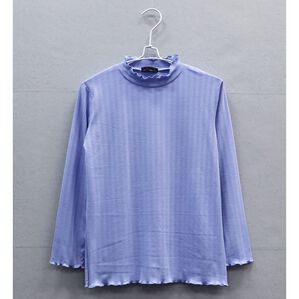 「ミニケーブル柄ハイネックプルオーバー（カットソー）」｜詳細画像