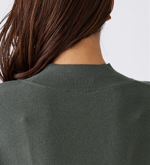 BELLUNA（ベルーナ）の「袖レースデザインニットプルオーバー（ニット・セーター）」｜詳細画像