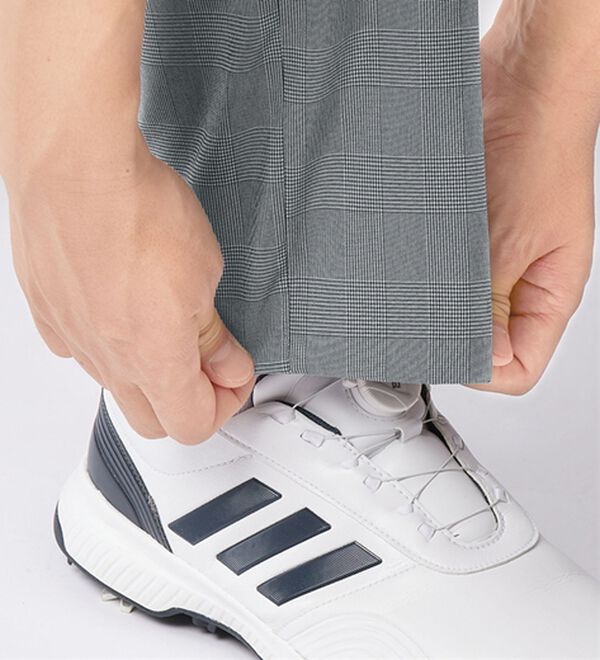 「＜コムルヴァン・オム・ゴルフ＞丈調整できるゴルフパンツ（メンズフルレングスパンツ）」｜詳細画像