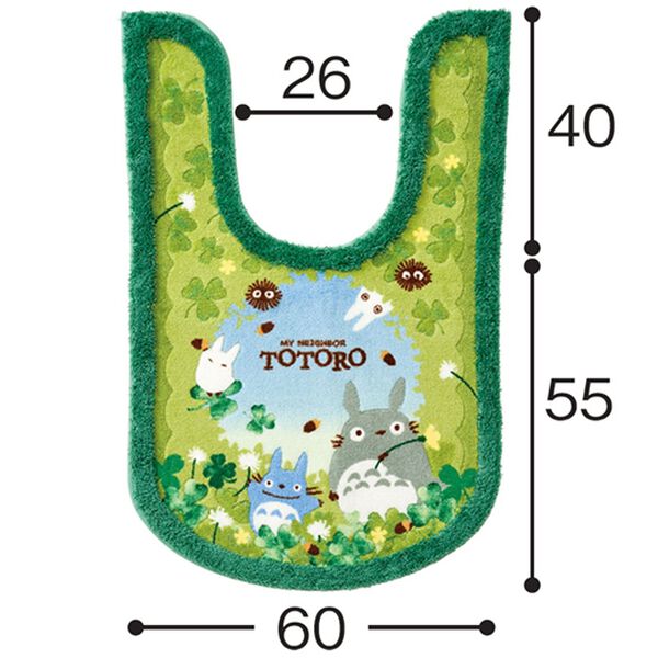 「トトロとジジ　トイレマットシリーズ（トイレマット）」｜詳細画像
