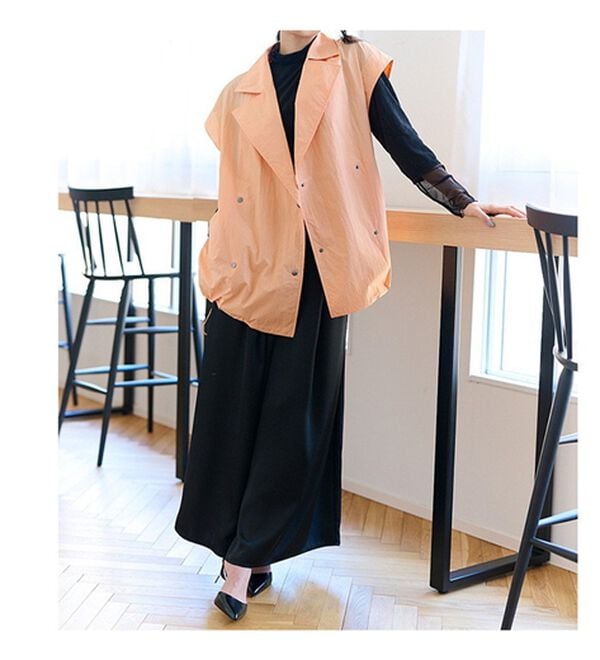 RANAN（ラナン）の「２ＷＡＹナイロントレンチコート（ハーフコート）」｜詳細画像