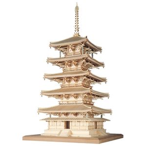 木製建築模型 1／75法隆寺・五重塔 - ベルーナ【公式】