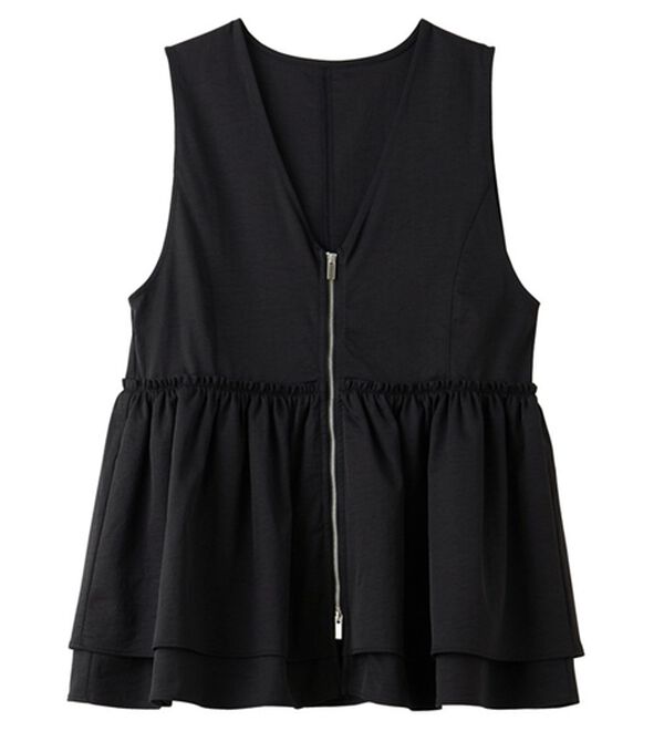 GeeRA（ジーラ）の「ダブルジップティアードベスト（ベスト）」｜詳細画像