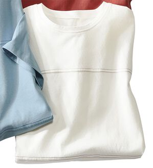 ルフラン（ルフラン）の「選べる！ひんやり＊キシリトールＴシャツ（Tシャツ）」｜オフ白