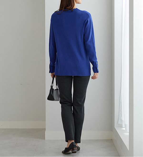 BELLUNA（ベルーナ）の「裏ベロアストレッチ素材レギンスパンツ【Prima fit pants】（スパッツ・レギンス）」｜詳細画像