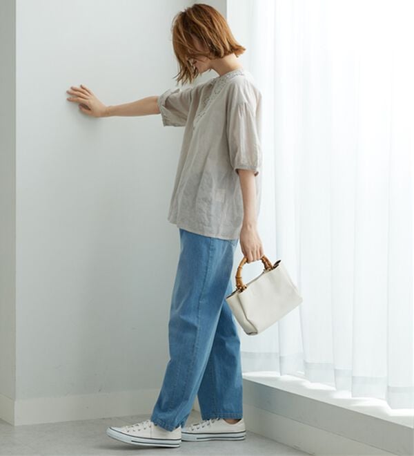 BELLUNA（ベルーナ）の「華やかモチーフレースデザインブラウス（ブラウス）」｜詳細画像