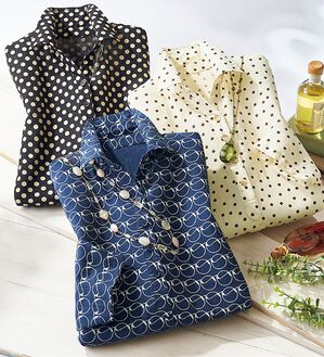 ルフラン（ルフラン）の「【３色組】空羽素材ドットブラウス＜ラゼルア＞（ブラウス）」｜詳細画像