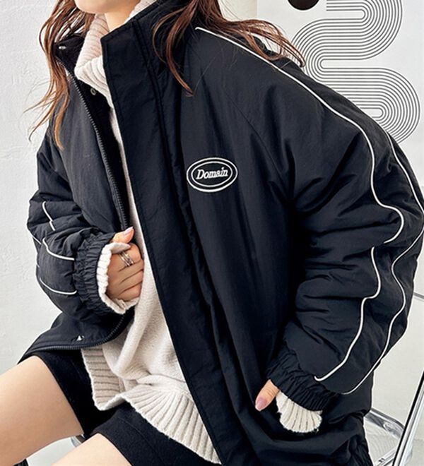 GeeRA（ジーラ）の「パディングラインブルゾン（ブルゾン）」｜詳細画像