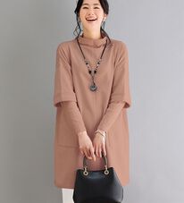 ルフラン（ルフラン）の「ほっそり見せの大人チュニック（チュニック）」